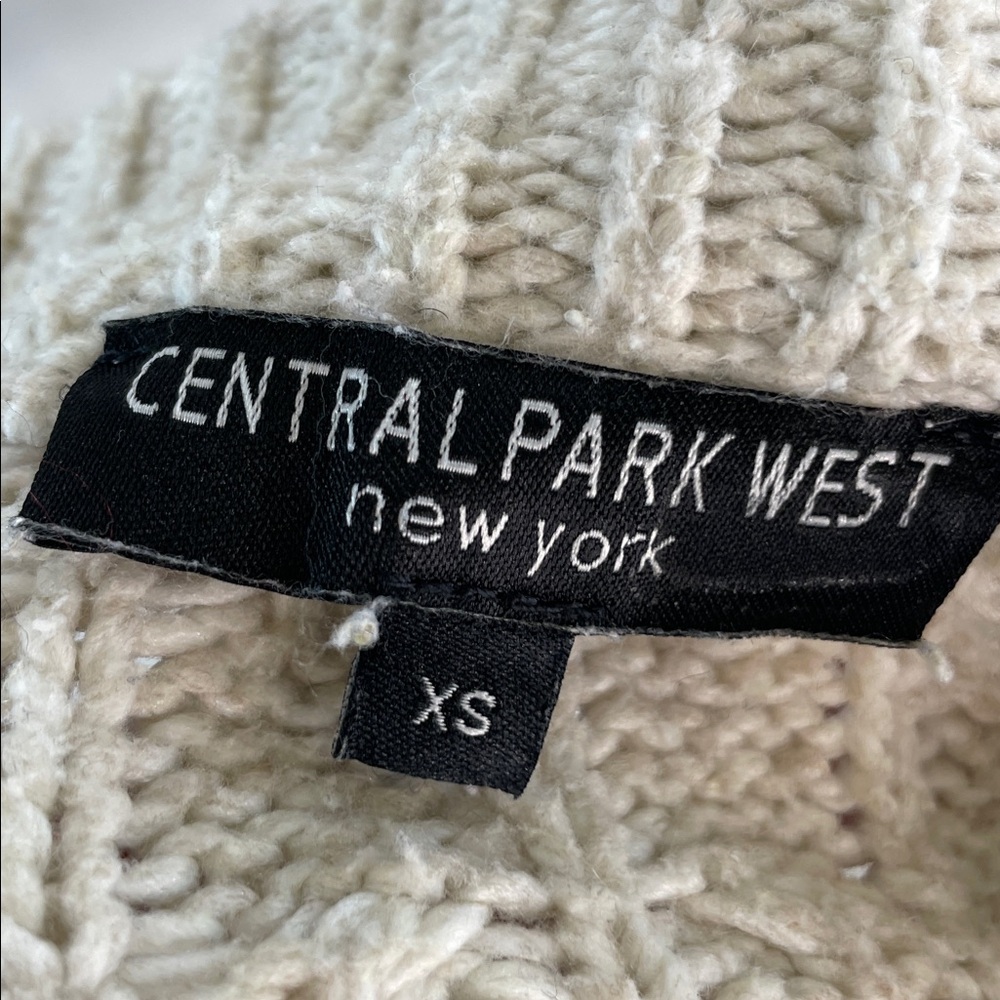 Central Park West Savannah Zip Sweater, XS - Picture 2 of 11